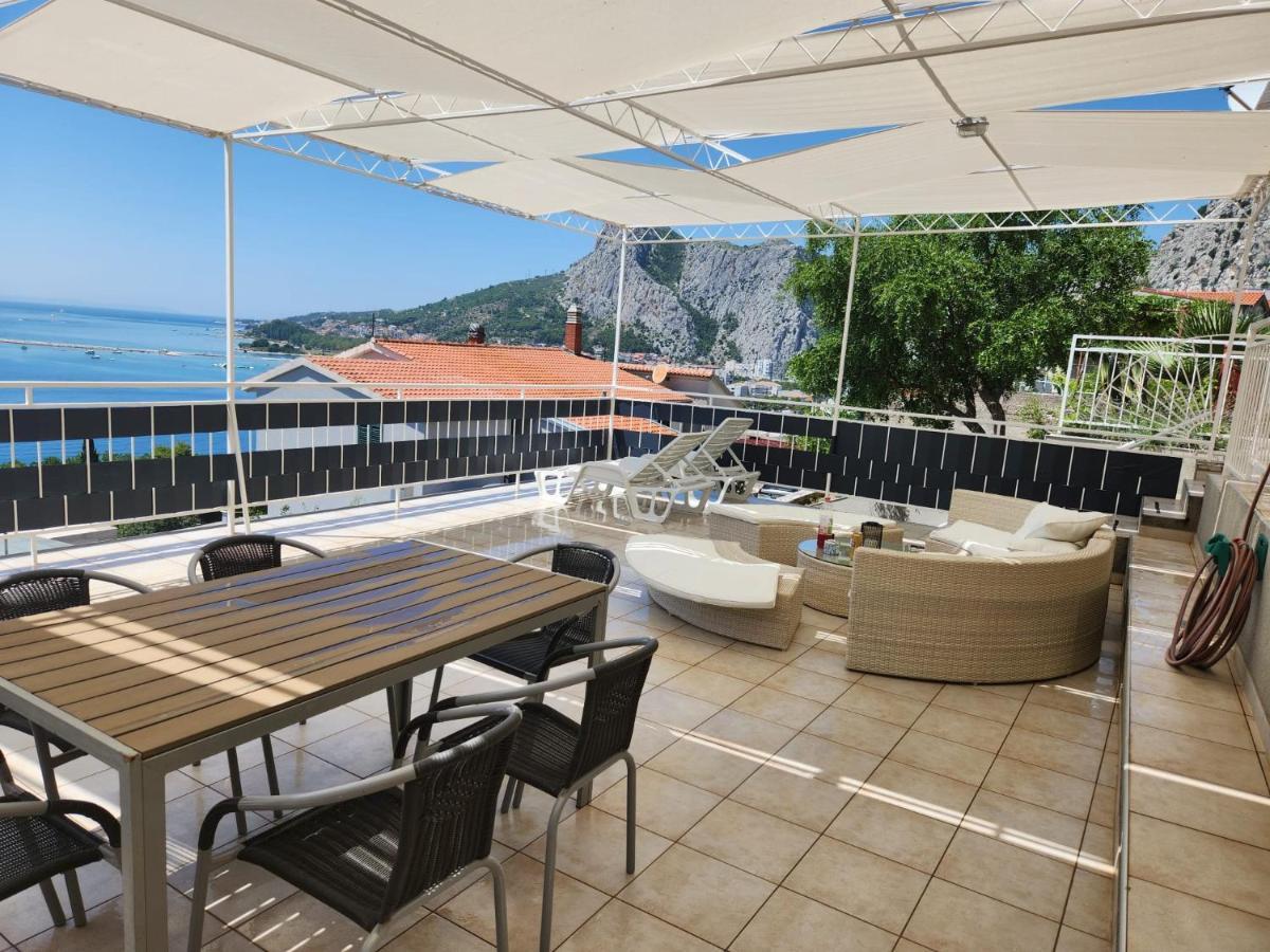 Apartment Vista Omiš Dış mekan fotoğraf